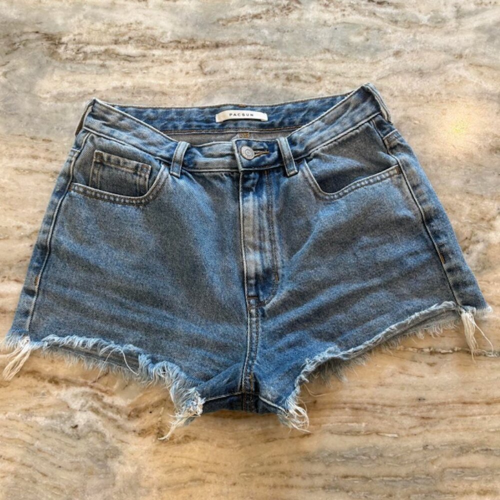 PacSun Women's Blue Shorts